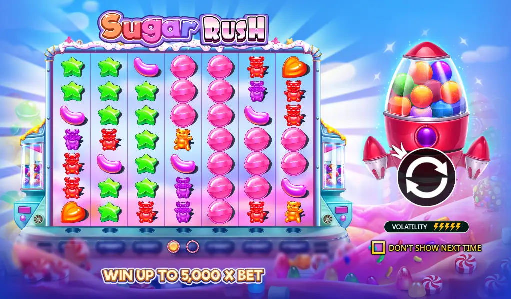 Sugar Rush Slot Oyunu