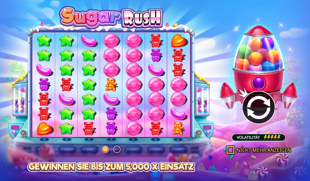 Sugar Rush Slot von Pragmatic Play
